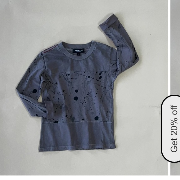 NWT Joah Love Ollie Splatter Tee - Picture 2 of 6